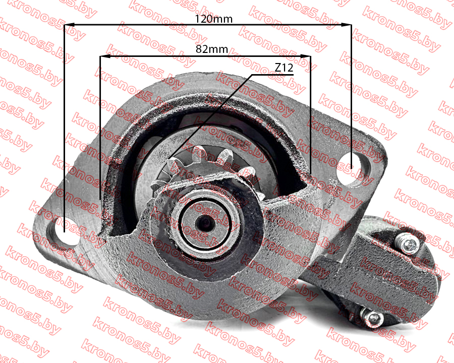 «Стартер редукторный электрический Z-12, Ф 82 мм, межболт. 120 мм» - фото