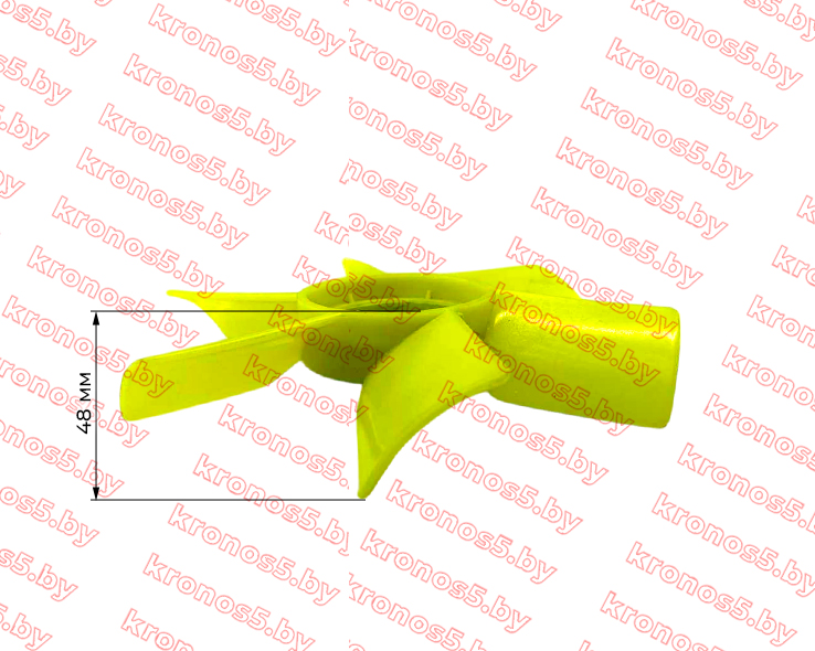 «Вентилятор охлаждения радиатора (крыльчатка универсальная) Ø235 мм.» - фото 4