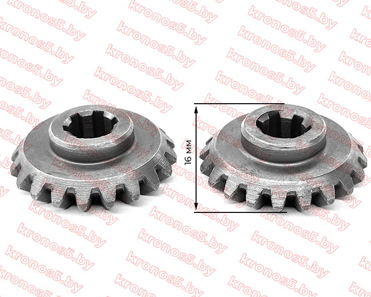 «Шестеренчатая пара на роторную косилку 20 зуб.» - фото 5