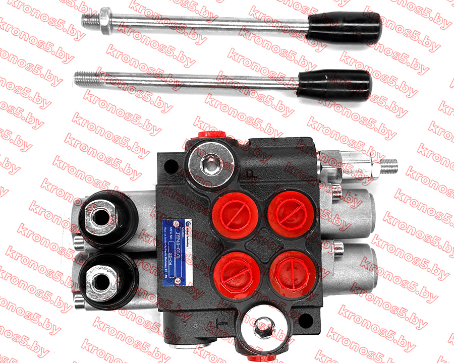 «Распределитель гидравлический 2Р40 двухсекционный без плавающего режима JYP40-0T/2» - фото 4