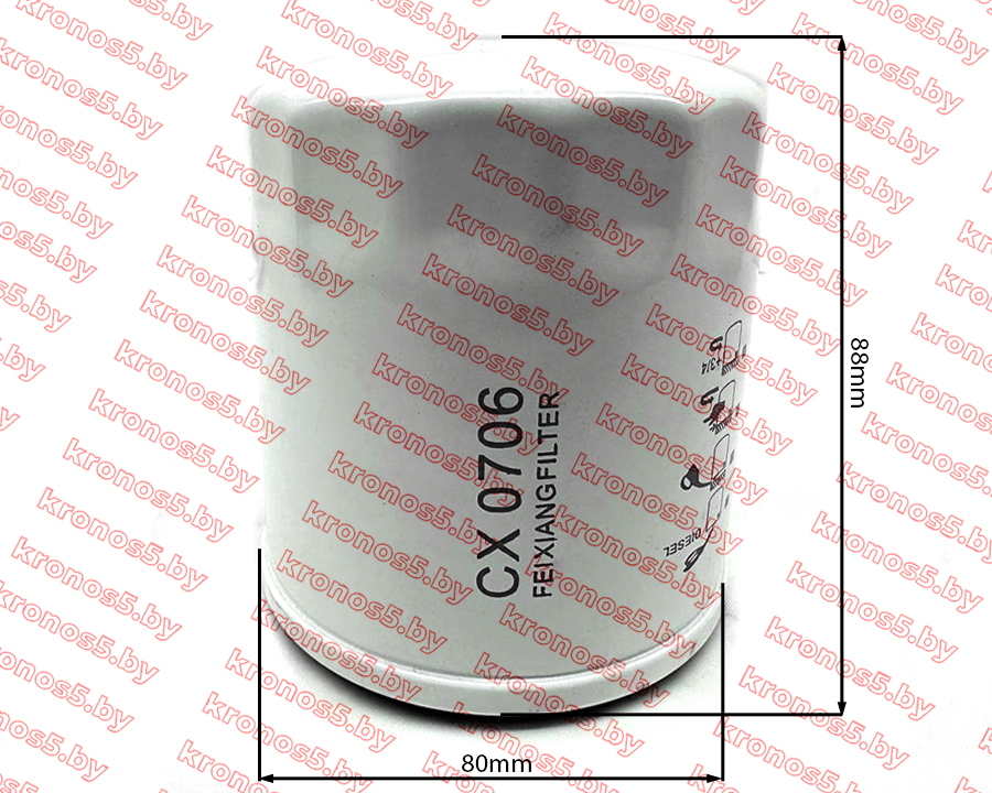 «Фильтр топливный CX0706 резьба М16 КМ385» - фото