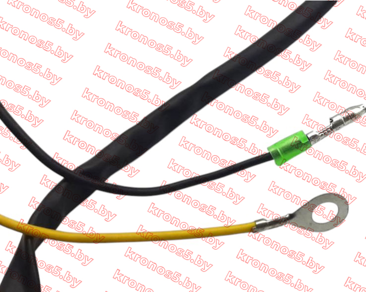 «Ручка аварийной остановки двигателя к мотоблоку с воздушым охлаждением в сборе с проводом» - фото 2