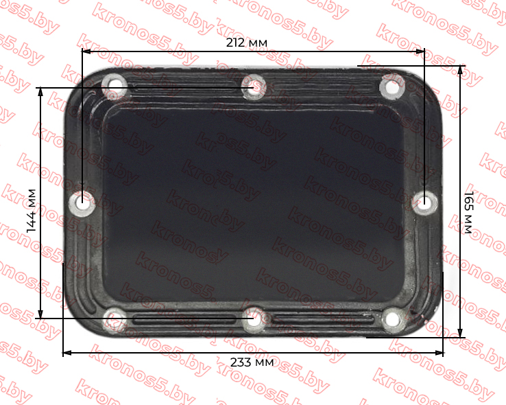 «Крышка двигателя передняя ZS1100» - фото 4