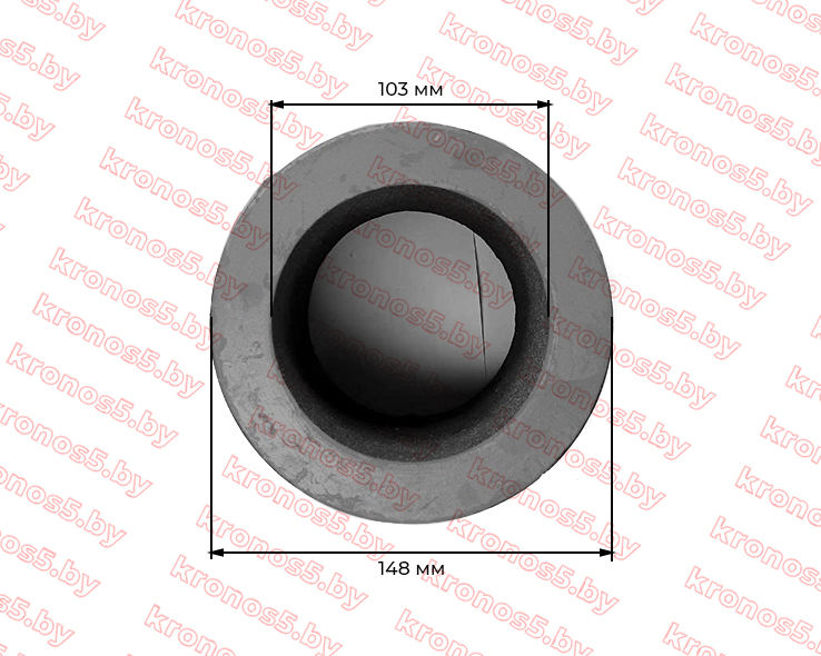 «Шкив маховика 5-ти ручейковый (болт ф 12мм)  ZS1100/ZS1115NDL» - фото 3