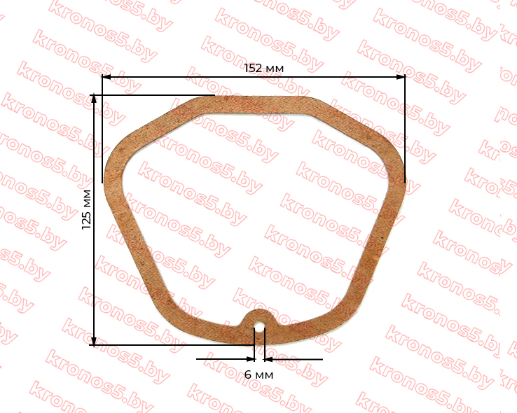 «Прокладка клапанной крышки R195/195N» - фото 2