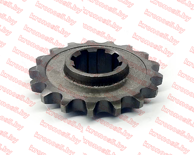 «Звездочка вторичного вала редуктора почвофрезы с шестерёнчатым приводом Z-17» - фото