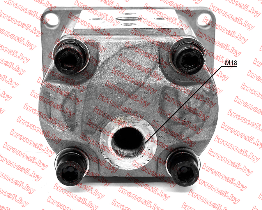 «Гидравлический насос (шестеренчатый) CBT-F314  левого вращения, привод плоская, выход 90» - фото 4