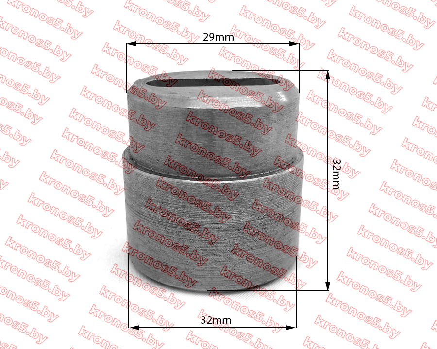 «Переходник привода насоса гидравлики под шпонку к минитрактору R195/195N» - фото