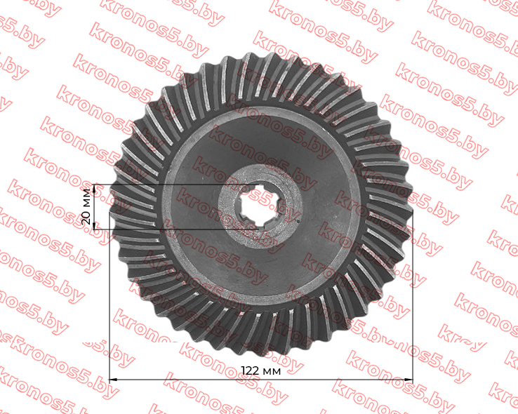 «Шестерня привода планетарки Z-41 к мотоблоку с воздушным охлаждением. Нового образца» - фото