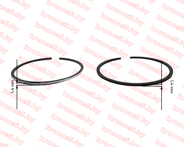 «Поршневой комплект 168F - 170F 70 мм» - фото 4