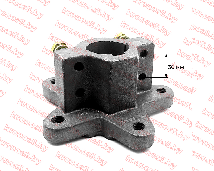 «Ступица заднего колеса (звездочка) к минитрактору ф=49 мм. на 5 шпилек» - фото 2