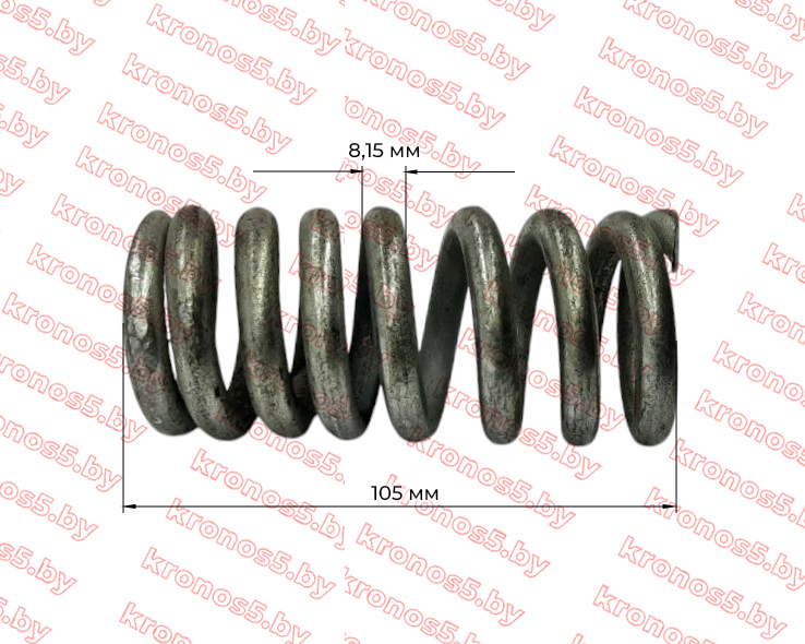 «Пружина амортизатора запахивателя картофелесажалки Вomet» - фото 3