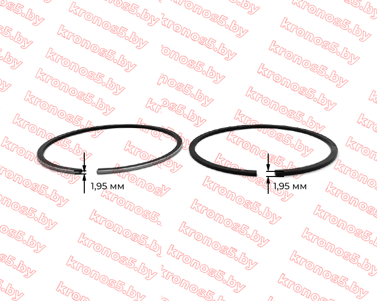 «Кольца поршневые 188F 88,25 мм» - фото 2