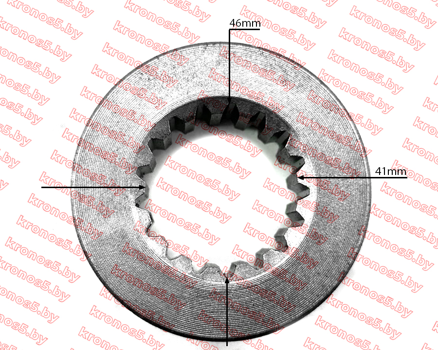 «Шестерня (муфта) блокировки дифференциала неподвижная  (17 шлицов) » - фото 2