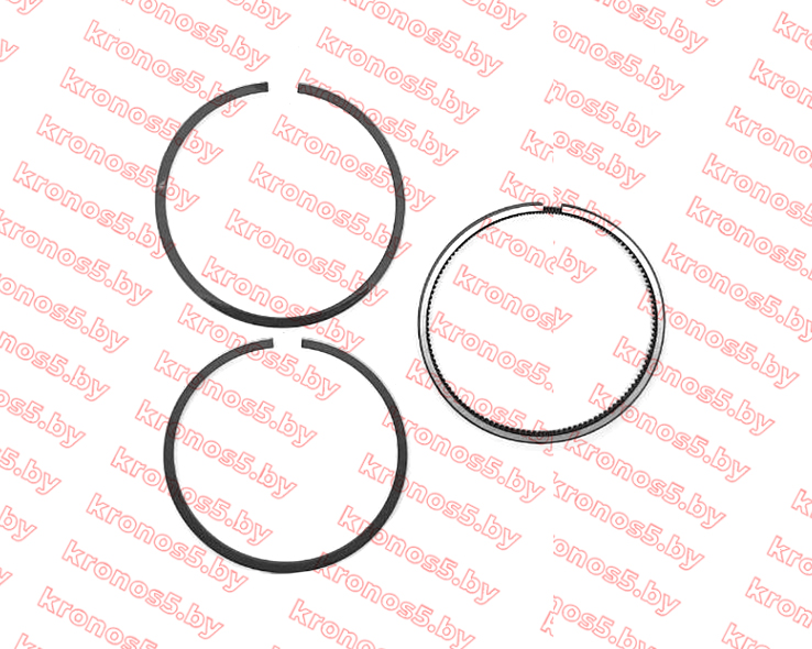 «Кольца поршневые, комплект на 1 поршень Ф=90 мм TY290 (2,5/2,5/5,0 мм)» - фото 2