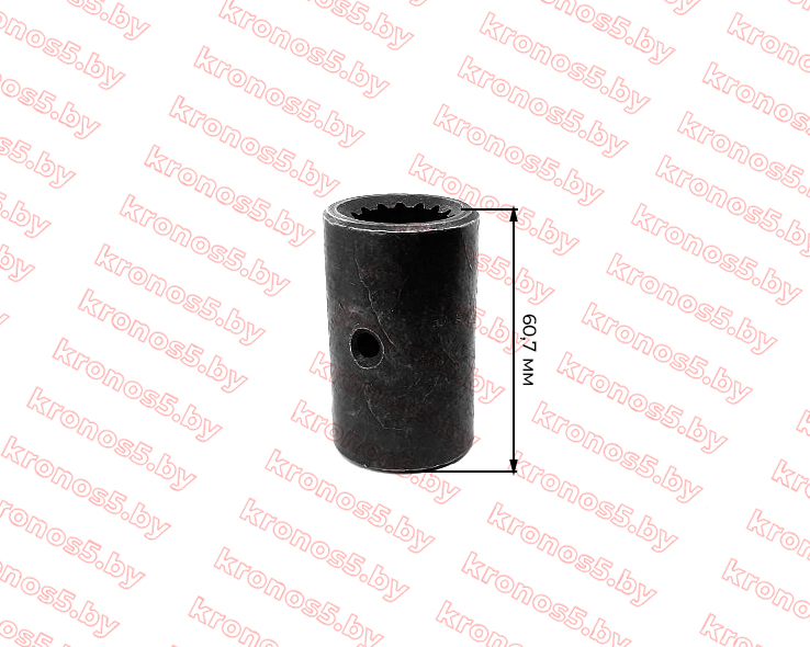 «Муфта хвостовика переднего моста ф=36, L-60 мм, Z-15, КМ385» - фото