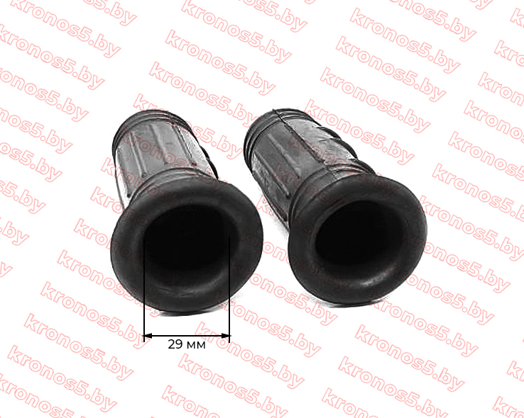 «Ручки резиновые на руль (пара) к мотоблоку с водяным охлаждением» - фото 2