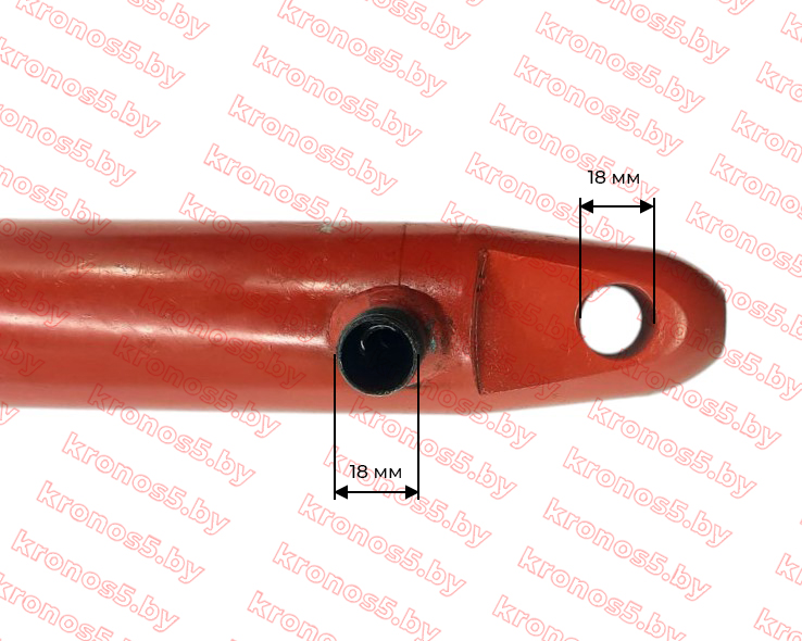 «Гидравлический цилиндр к минитрактору L=405 мм. (l-355-505 мм)» - фото 5