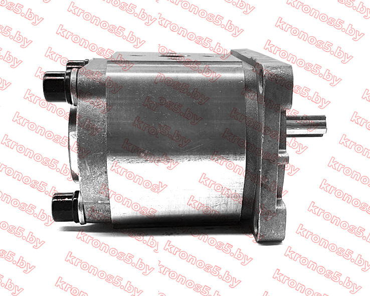 «Насос шестеренчатый НШ правый CBT-E314 R 20 mpa (шлицевой привод, с площадкой, выходы под 180°)» - фото 3