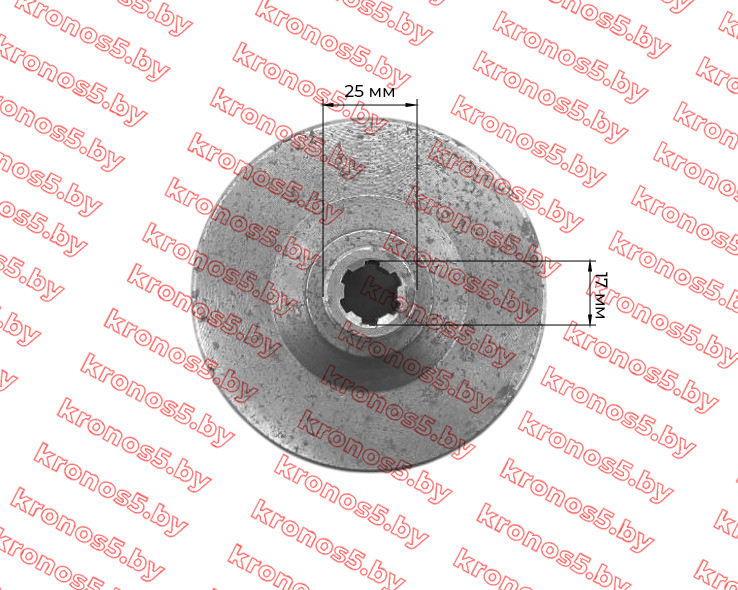 «Шестерня привода планетарки Z-38 к мотоблоку с воздушным охлаждением. 6-8 л.с.» - фото 2