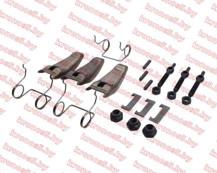 «Р/к корзины сцепления XT220 (лапка+болт+пружина+качалка+штифт) 3 шт.» - фото