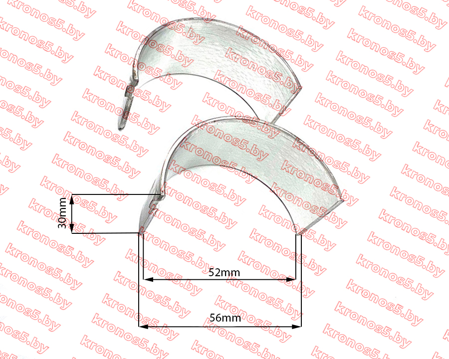 «Вкладыши шатуна R190/195/195N 0,00» - фото