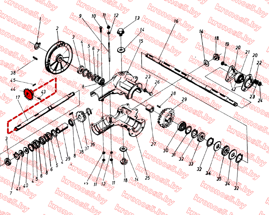 «Звездочка цепная сортировочного стола Z-13 Ф=30 мм Anna» - фото 5 «Звездочка цепная сортировочного стола Z-13 Ф=30 мм Anna» - фото 5