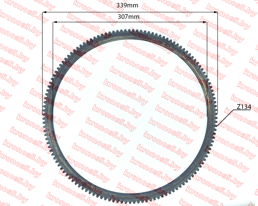 «Венец маховика R180/180N Z-134» - фото «Венец маховика R180/180N Z-134» - фото