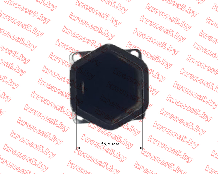 «Ступица колеса шестигранная L-320 мм 32 мм (1 шт.)» - фото 5