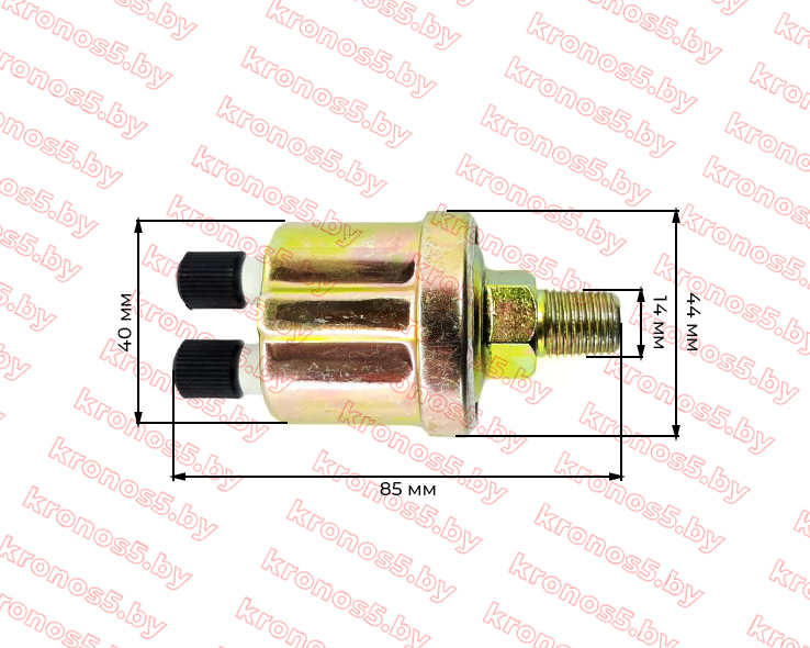 «Датчик давления масла к минитрактору TY295IT 2-х контактный» - фото 2
