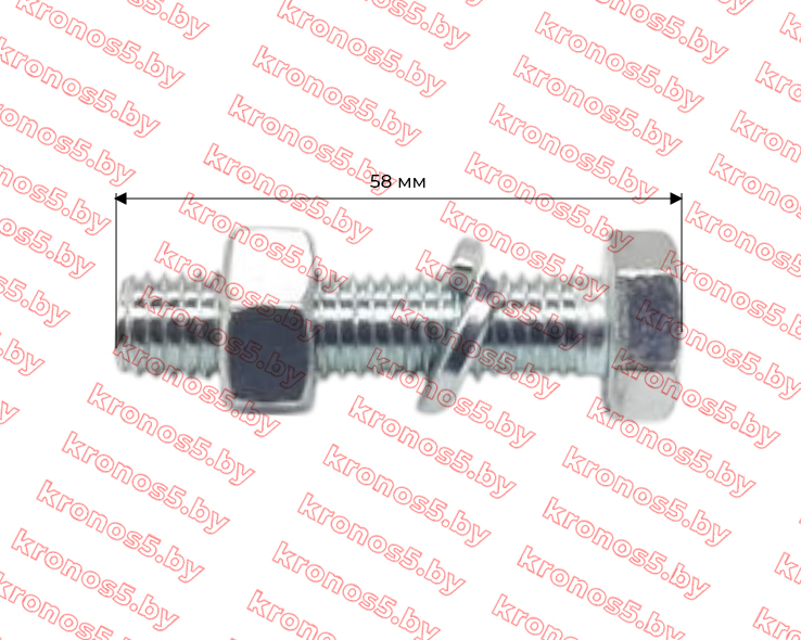 «Срезной болт карданного вала М12 L-58» - фото