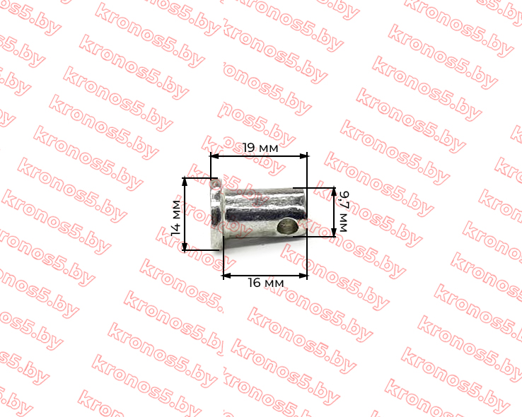 «Палец ножа роторной косилки к мотоблоку L- 19мм» - фото 3