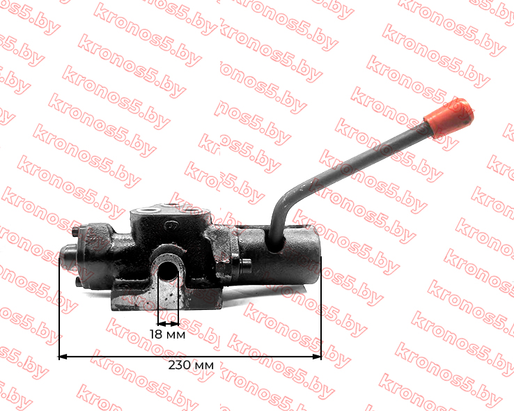 «Гидрораспределитель (1 вход, 1 выход) плавающий режим (уст.отдельно)» - фото 3