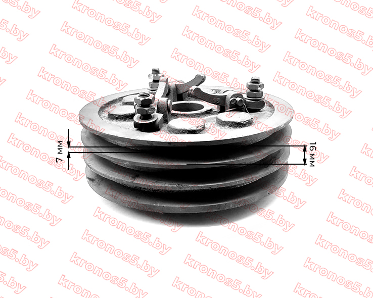 «Сцепление в сборе (3 ручья) шлиц 32 мм. Т24 pro» - фото 2