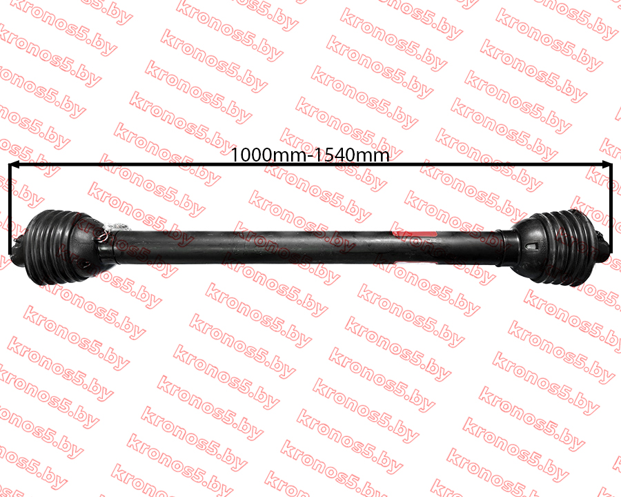 «Вал карданный (усиленный) 6 х 8,(L=1000-1540) крест. 28x73 , профиль - треугольник, с кожухом» - фото «Вал карданный (усиленный) 6 х 8,(L=1000-1540) крест. 28x73 , профиль - треугольник, с кожухом» - фото