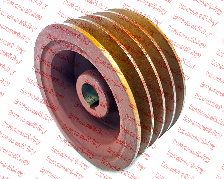 «Шкив малый (136 мм) D-25 4 ручья косилки Wirax Z-069» - фото 2