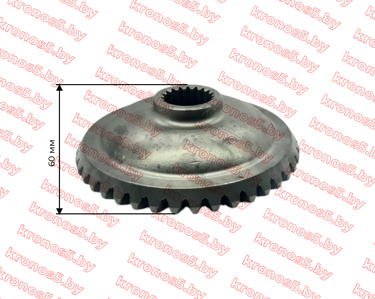 «Шестерня привода ступицы переднего моста Z-42 (19 шлицов) ZY254 (254/654)» - фото 3