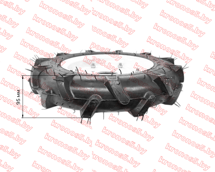 «Колесо в сборе 4,00-10» - фото 4