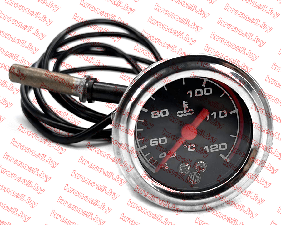 «Указатель температуры охлаждающей жидкости с датчиком М16*1,25 мм. и подсветкой к минитрактору» - фото