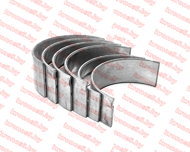 «Вкладыши коренные к-т STD TY295 (JD295) для коренной шейки D=75 мм» - фото 2