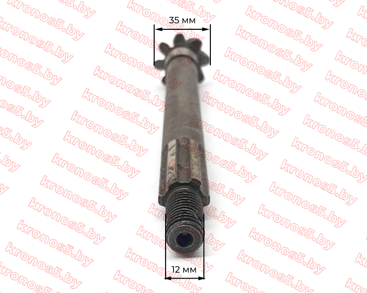 «Вал шестерни полуоси L-225 Z-8 (планетарка часть 1) - КПП Mini» - фото 3