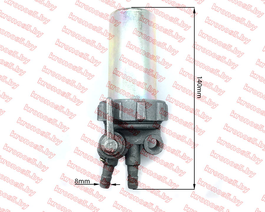 «Колба с топливным краном (металлическая) R195/195N» - фото