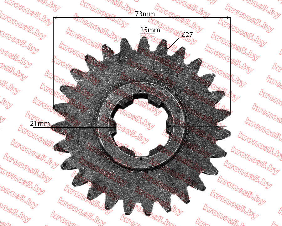«Шестерня вала дополнительной передачи неподвижной Z-27» - фото