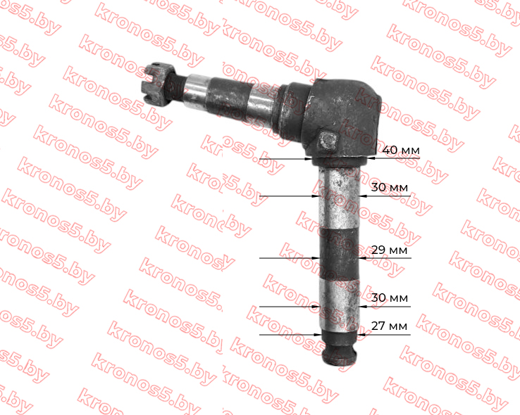 «Цапфа поворотная - для раздвижной балки Кентавр (Уралец) 220» - фото 4