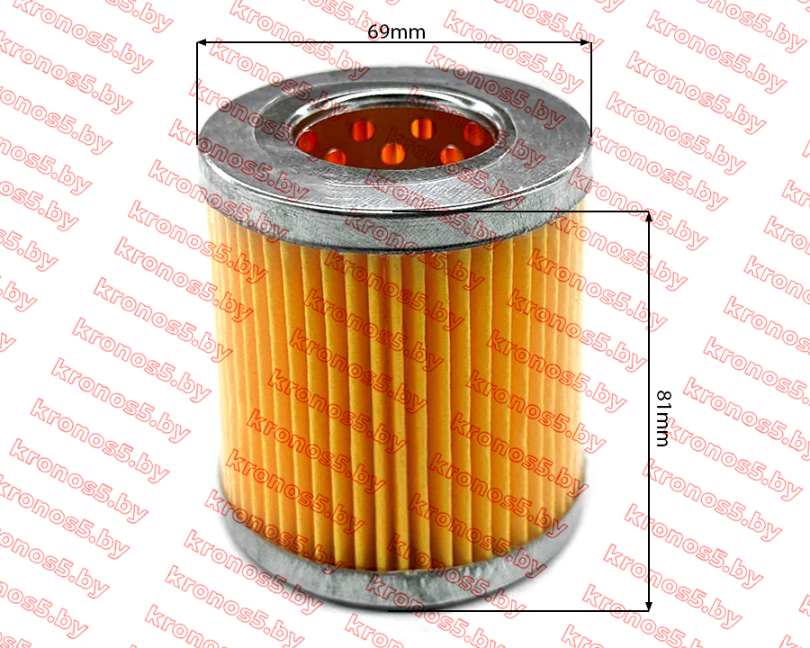 «Фильтрующий элемент масляный ф-69/35/18 мм, H=81 мм» - фото