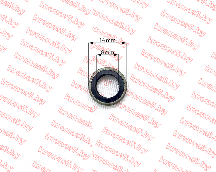 «Шайба топливопровода низкого давления (прорезиненая) 8*14*2 180/R190/190N» - фото