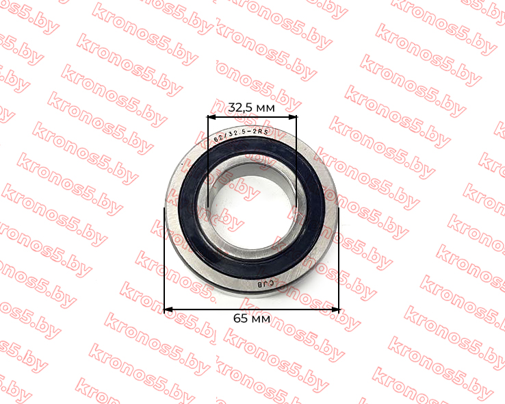 «Подшипник шариковый радиальный хвостовика 65/32,5» - фото 2