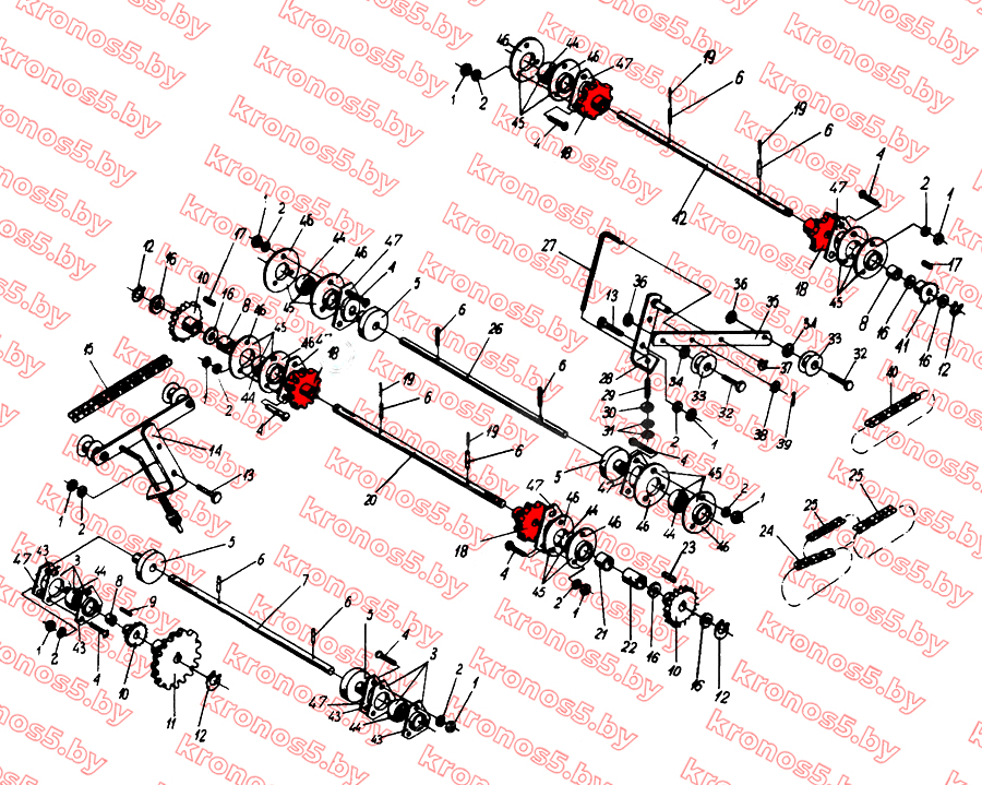 «Звездочка приводная сортировочного стола Z-13 Anna» - фото 4