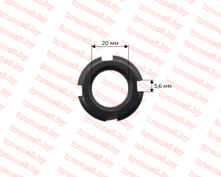 «Гайка главного вала КПП 3+1 с ВОМ 178F/186F» - фото 4