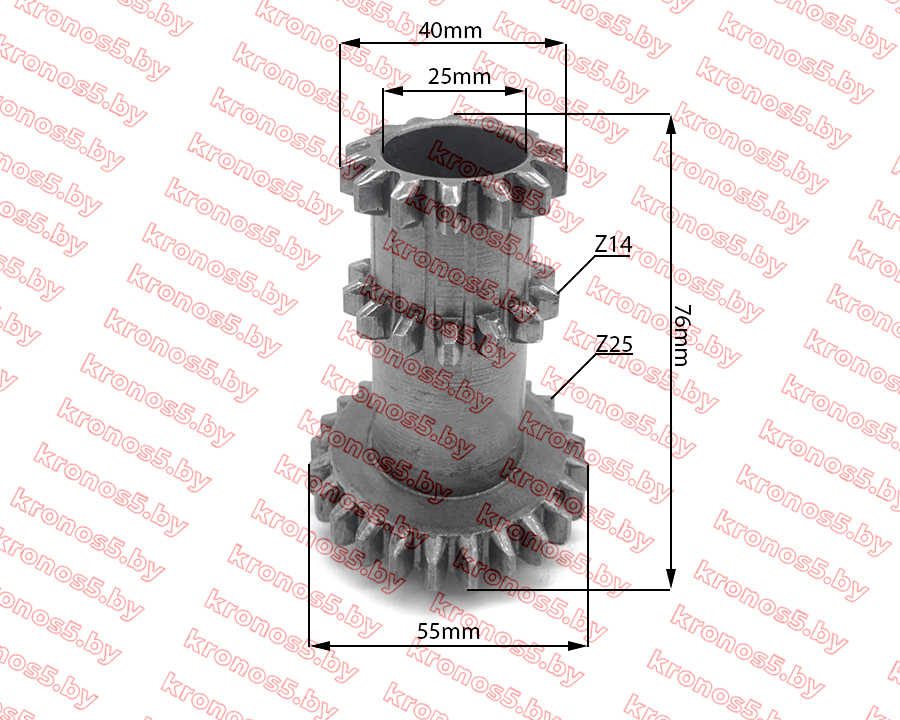 «Шестерня главного (первичного) вала Z-25/Z-14/Z-14 178-186F» - фото